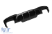 Difuzor tip M6 potrivit pentru bara de protecție M technik din spate pe BMW Seria 6 F06 Gran Coupe, F12 Cabriolet, F13 Coupe 2012-2017 -oo--оо- Performance AutoTuning