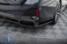 Spoiler Maxton Design versiunea 1 potrivit pentru bara de protecție M din spate pe BMW Seria 5 G60 după 2023, lac negru Performance AutoTuning