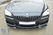 Spoiler Maxton Design potrivit pentru bara de protecție frontală M Technik pe BMW Seria 6 Gran Coupe F06 după 2013, lac negru Performance AutoTuning