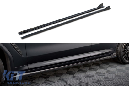 Adăugiri Maxton Design potrivite pentru BMW X3 cu pachet M G01 după 2021, lac negru Performance AutoTuning