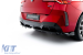 Spoiler Maxton Design potrivit pentru bara spate a BMW X3 G45 cu pachet M după 2024, lac negru Performance AutoTuning
