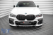 Spoiler Maxton Design versiunea 1 potrivit pentru bara de protecție M frontală pe BMW X6 G06 după 2019, lac negru Performance AutoTuning