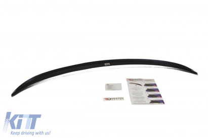 Spoiler Maxton Design tip M Technik potrivit pentru portbagajul BMW X6 F16 după 2014, lac negru Performance AutoTuning