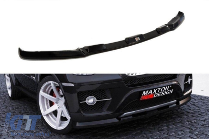 Spoiler Maxton Design potrivit pentru bara frontală standard pentru BMW X6 E71 2007-2010, lac negru Performance AutoTuning
