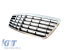 Grilă crom/neagră potrivită pentru Mercedes E-Class W210 1999-2002 Performance AutoTuning