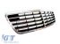 Grilă crom/neagră potrivită pentru Mercedes E-Class W210 1999-2002 Performance AutoTuning