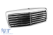 Grilă crom/neagră potrivită pentru Mercedes C-Class W201 190 1988-1993 Performance AutoTuning