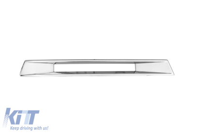 Capac stâng cromat pentru lumini de zi pentru bara de protecție frontală A Design tip C63 potrivit pentru Mercedes Clasa C W204 2011-2014 Performance AutoTuning