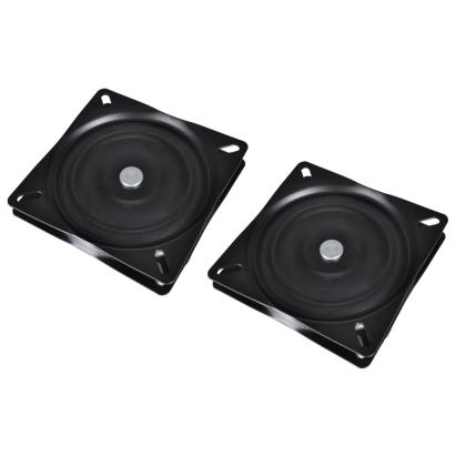 Suporturi rotative scaune barcă 2 buc. 160x160x2,5 mm standard GartenMobel Dekor