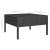 Set mobilier de grădină cu perne, 3 piese, negru, poliratan GartenMobel Dekor