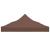 Acoperiș pentru cort de petrecere, maro, 6 x 3 m, 270 g/m² GartenMobel Dekor