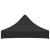Acoperiș pentru cort de petrecere, negru, 2 x 2 m, 270 g/m² GartenMobel Dekor