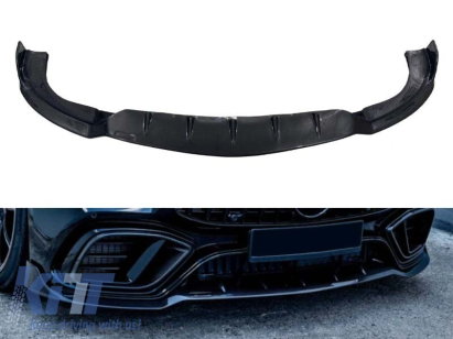 Spoiler din carbon potrivit pentru bara de protecție frontală GT63 a Mercedes A Design GT 4 Door Coupe X290 după 2019 Performance AutoTuning