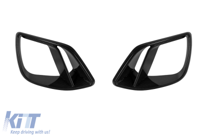Accesorii din carbon pentru grilele laterale potrivite pentru bara de protecție frontală GT63 pe Mercedes A Design GT 4-Door Coupe X290 după 2019 Performance AutoTuning