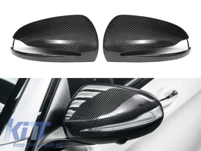 Capace din carbon pentru oglinzi laterale, potrivite pentru Mercedes A Design GT 4 Door Coupe X290 după 2019 Performance AutoTuning