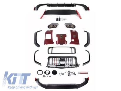 Pachet Carbon BRBS 900 potrivit pentru Mercedes G-Class W464 2018-2024 pentru modelul echipat cu bare BRABUS Performance AutoTuning