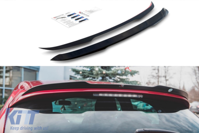 Spoiler Maxton Design potrivit pentru Citroen DS4 2011-2015, lac negru Performance AutoTuning