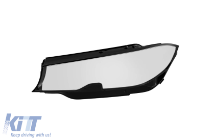 Geam stâng potrivit pentru far LED pentru BMW Seria 3 G20 sedan, G21 break 2019-2022 Performance AutoTuning