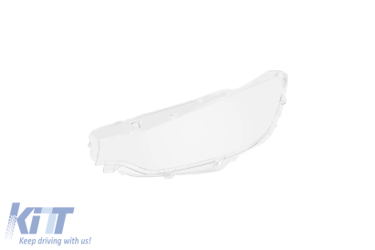 Sticlă stângă pentru faruri potrivită pentru BMW Seria 4 F32 Coupe LCI, F36 Gran Coupe LCI 2016-2018 Performance AutoTuning
