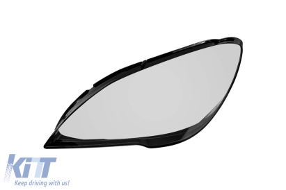 Sticlă stângă pentru faruri potrivită pentru BMW Seria 6 F06 Gran Coupe LCI, F12 Cabriolet LCI, F13 Coupe LCI 2016-2018 Performance AutoTuning