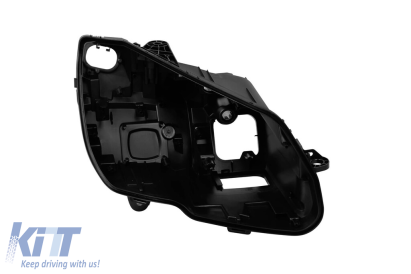 Carcasă dreaptă potrivită pentru faruri LED pentru Mercedes C-Class W205 sedan, S205 break 2014-2018 Performance AutoTuning
