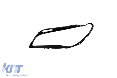 Etanșare superioară stângă potrivită pentru farul BMW Seria 7 F01 cu ampatament scurt, F02 cu ampatament lung 2009-2015 Performance AutoTuning