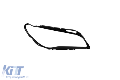 Etanșare superioară dreaptă pentru faruri potrivită pentru BMW Seria 7 F01 cu ampatament scurt, F02 cu ampatament lung 2009-2015 Performance AutoTuning