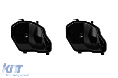Set de capacete pătrate potrivite pentru faruri xenon pe BMW Seria 5 E60 sedan, E61 touring 2007-2010, stânga și dreapta Performance AutoTuning