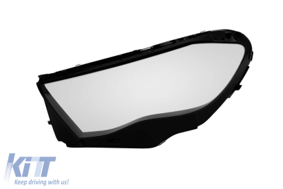 Sticlă stângă pentru faruri potrivită pentru Mercedes E-Class W214 sedan, S214 break după 2023 Performance AutoTuning