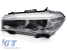 Far stâng cu xenon potrivit pentru BMW X5 F15 2013-2018, cu bază cromată Performance AutoTuning