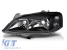 Far stâng reflector potrivit pentru Opel Astra G 1997-2004 cu bază neagră Performance AutoTuning