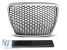 Grilă tip RS gri/neagră potrivită pentru Audi A6 C6 sedan, break 2009-2011 Performance AutoTuning