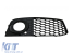 Set grilă tip RS4 în jurul farurilor de ceață potrivit pentru Audi A4 B8 sedan, break 2007-2011, lac negru Performance AutoTuning