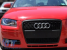 Grilă mată neagră tip RS potrivită pentru Audi A3 hatchback, Sportback 2005-2008 fără găuri pentru senzori de parcare Performance AutoTuning