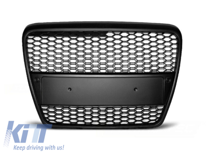 Grilaj mat negru tip RS potrivit pentru Audi A6 C6 sedan, break 2004-2008 cu PDC Performance AutoTuning