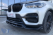 Grile rinichi cu fante duble vopsite în negru, potrivite pentru BMW X3 G01, X4 G02 2017-2021 Performance AutoTuning