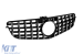 Grilă tip GT crom/neagră potrivită pentru Mercedes C-Class W204 sedan, break, coupe 2007-2014 Performance AutoTuning