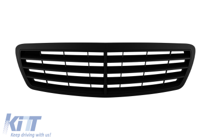 Grilaj mat negru potrivit pentru Mercedes E-Class W211 sedan, break 2002-2006 Performance AutoTuning