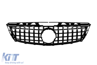 Grilă tip GT cu lac negru, potrivită pentru Mercedes CLS C218 2011-2014, fără deschidere pentru cameră Performance AutoTuning