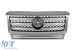 Grilă crom/gray cu trei raze potrivită pentru Mercedes G-Class W463 1990-2018 Performance AutoTuning