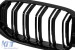 Grile rinichi cu fante duble, lac negru, potrivite pentru BMW Seria 8 G14 cabrio, G15 coupe, G16 Gran Coupe 2019-2023 Performance AutoTuning
