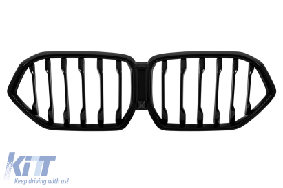 Grile rinichi cu nervuri unice vopsite în negru, potrivite pentru BMW X6 G06 după 2020 Performance AutoTuning