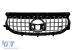 Grilă tip GT crom/negru, potrivită pentru Mercedes GLA H247 după 2020, cu bumper standard Performance AutoTuning