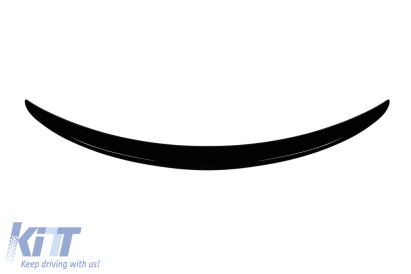 Spoiler tip A pentru portbagaj, potrivit pentru Mercedes C-Class W205 sedan 2015-2021, lac negru Performance AutoTuning