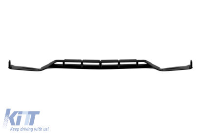 Spoiler tip 63 potrivit pentru bara de protecție frontală A design a Mercedes C-Class W206, S206 după 2021, lac negru Performance AutoTuning