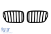 Grile rinichi cu nervuri simple vopsite în negru, potrivite pentru BMW X3 F25 2010-2013 Performance AutoTuning
