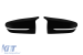 Capace tip M5 pentru oglinzi potrivite pentru BMW Seria 2 G42, Seria 3 G20, G21, Seria 4 G22, G23, G26, Seria 5 G30, G31, Seria 7 G11, G12, Seria 8 G14, G15, G16, lac negru Performance AutoTuning