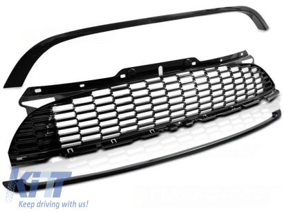 Grilaj lacuit negru potrivit pentru Mini Cooper R56, R57, R55 2010-2014 Performance AutoTuning