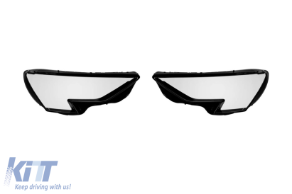 Set de sticlă pentru faruri potrivit pentru Audi A3 2020-2023, stânga și dreapta Performance AutoTuning