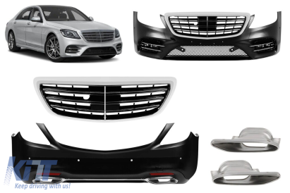 Kit de tuning stil 450 potrivit pentru Mercedes S-Class W222 2017-2020 Performance AutoTuning